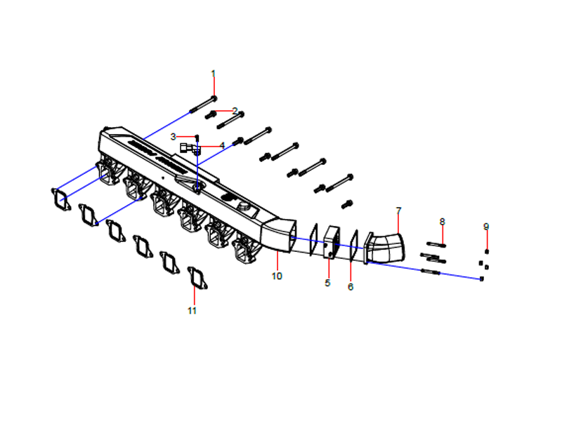 SANY Intake Manifold Group