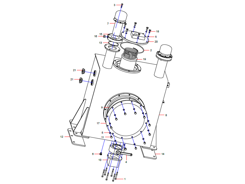 SANY Main Plate