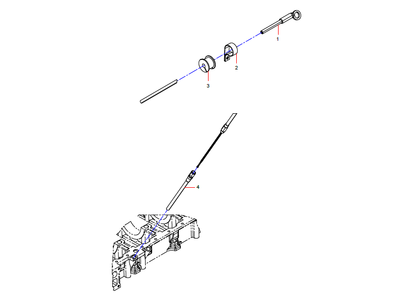 SANY Oil Dipstick Group