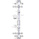SANY Oil Pump Transmission Shaft Assy