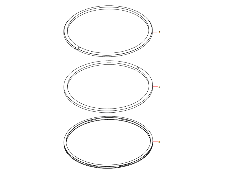 SANY Piston Ring Set