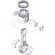 SANY Piston and Connecting Rod Group