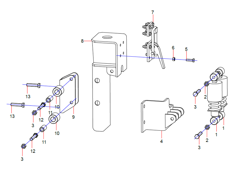 SANY Rear Suspension