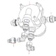 SANY Relay Valve Pipe Connector Nstallation