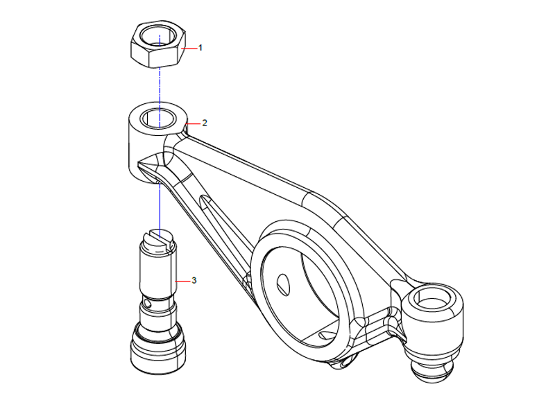 SANY Rocker Lever Group
