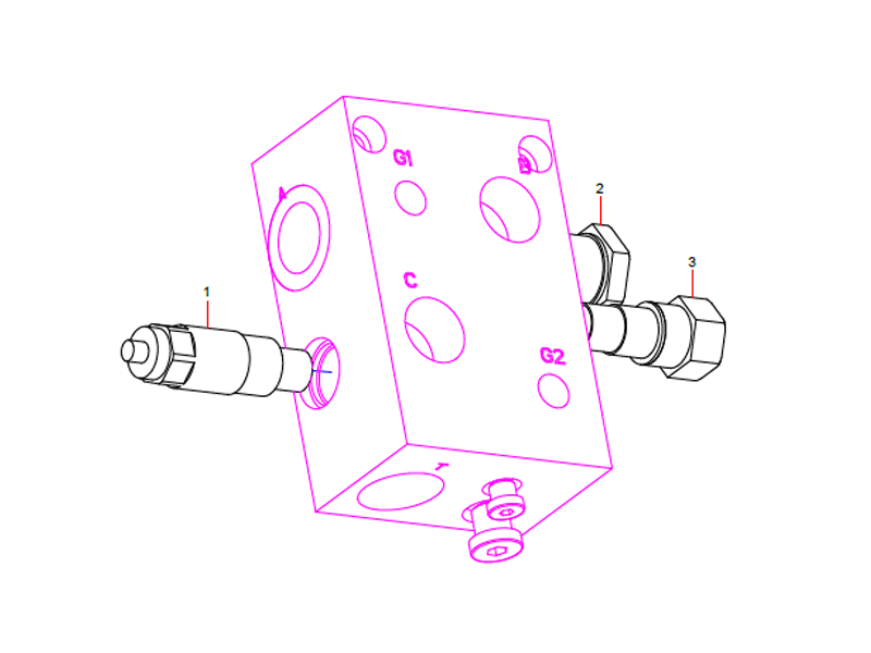 SANY Steering Valve Group
