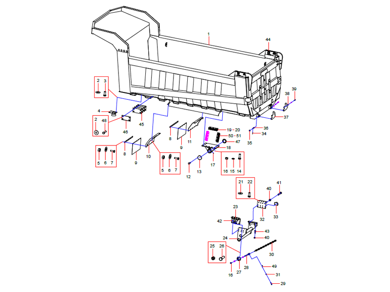 SANY The Packing Case Assembly