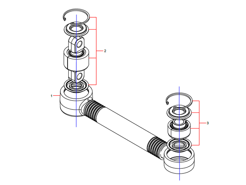 SANY Thrust Rod