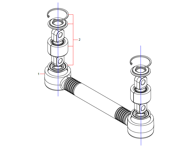 SANY Thrust Rod