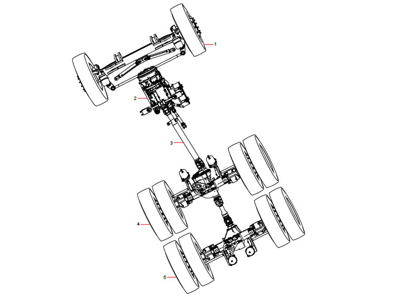 SANY Transmission System Assembly