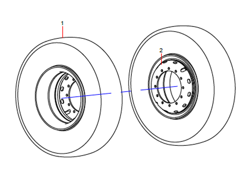 SANY Tyre Assembly