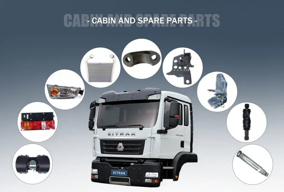 Sinotruk Sitrak Cabin Parts