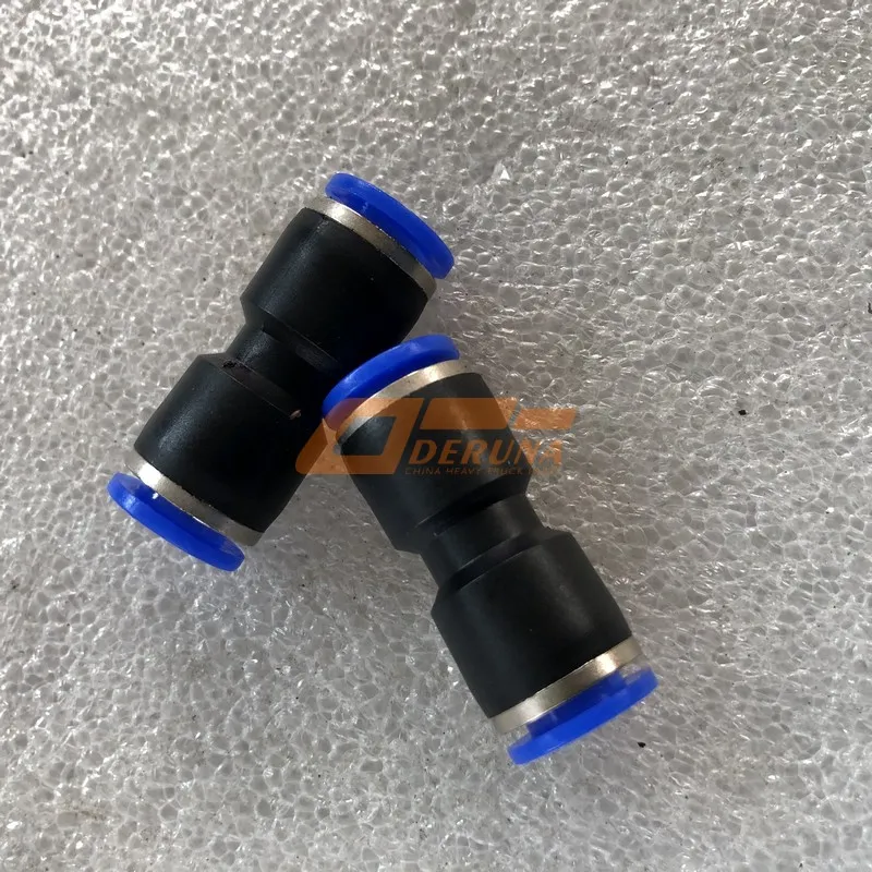 PU08 Air Connector - 8Mm (Box - 50 Per Box)