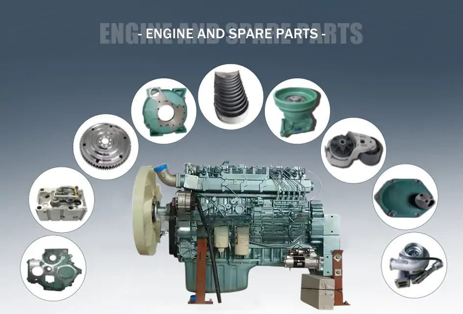 Sinotruk Howo A7 Engine Parts