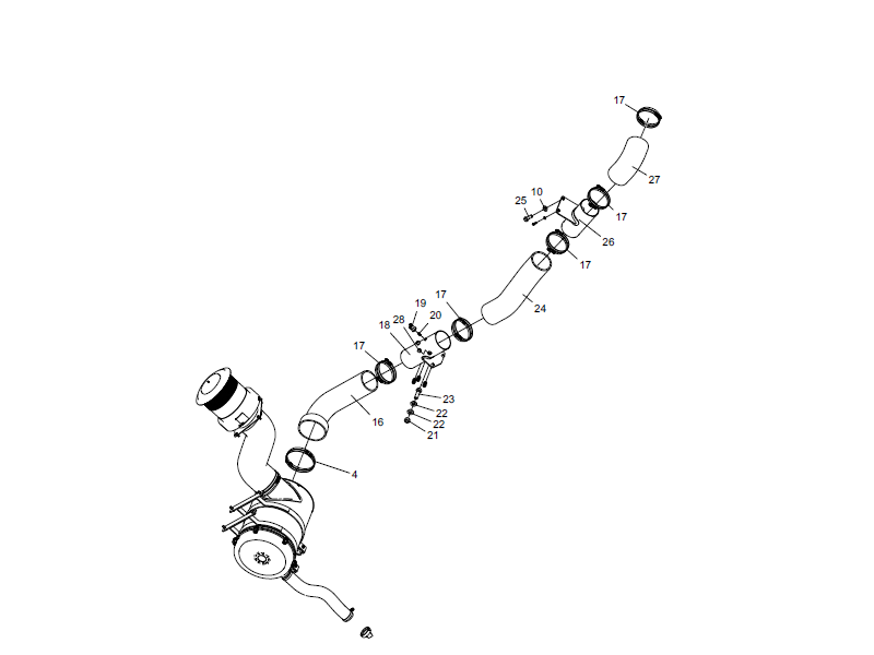 XCMG Air Filter System