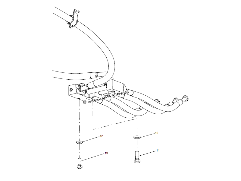 XCMG Boom Cylinder Pipeline Installation
