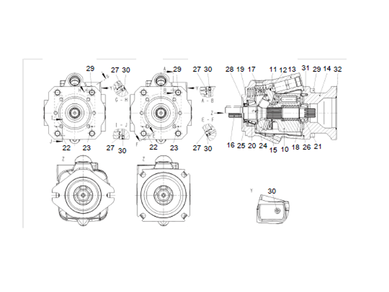 XCMG Cooling Pump