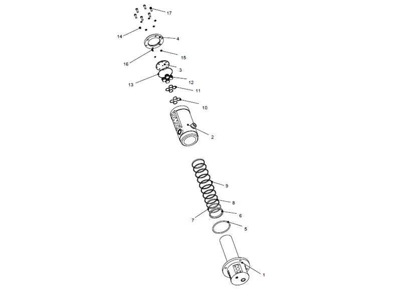 XCMG Get-Off Hydraulic Pipeline Layout
