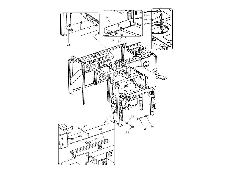 XCMG Hangar Assembly