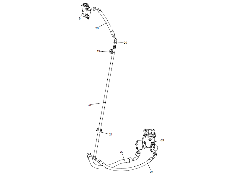 XCMG Independent Cooling Hydraulic System