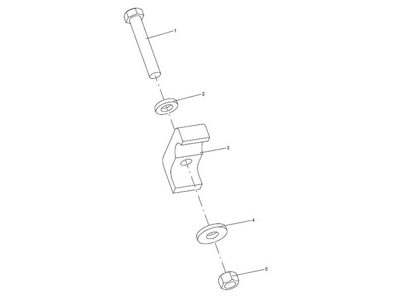 XCMG Pipe Clamp Assembly