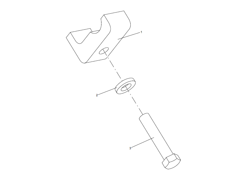 XCMG Pipe Clamp Assembly