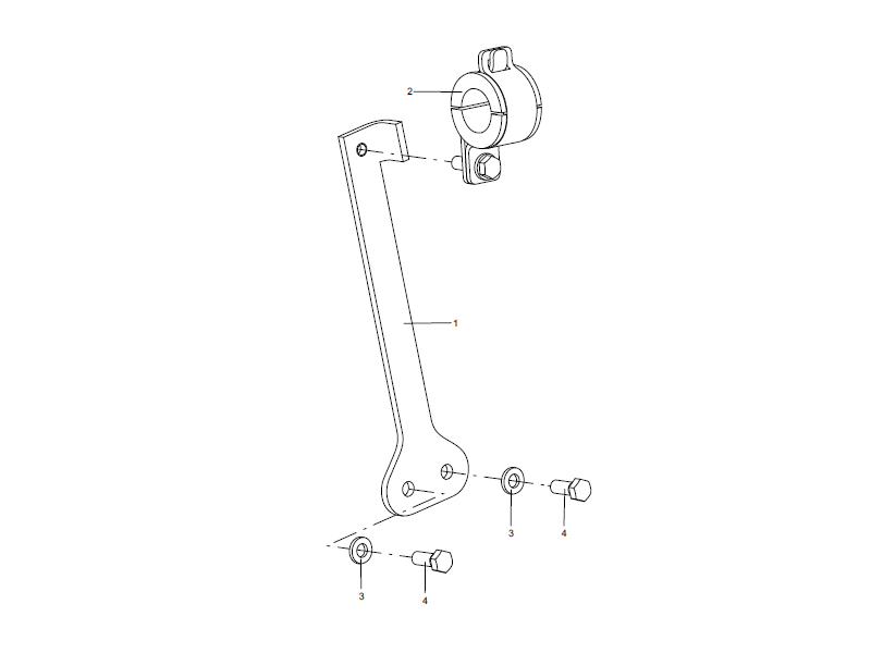 XCMG Pipe Clamp Assembly