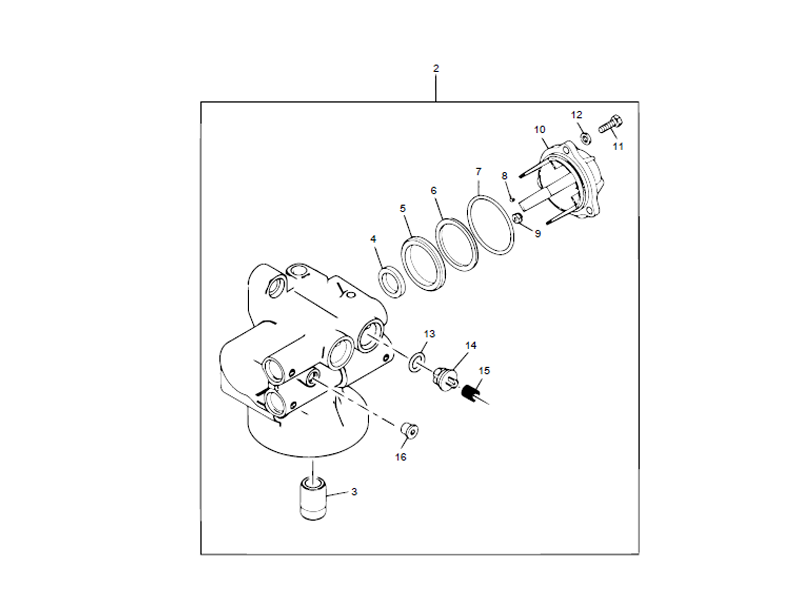XCMG Pre-Fuel Filter Elememt