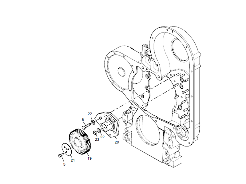 XCMG Timing Box Gear