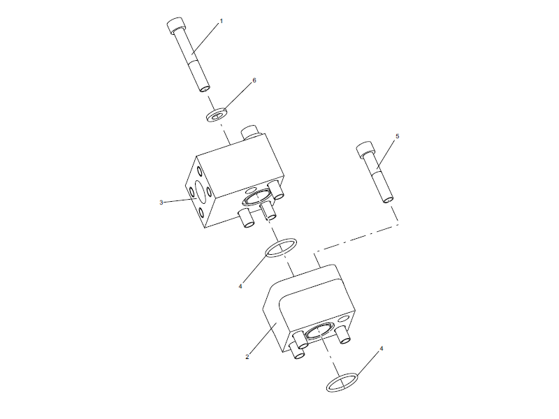 XCMG Transition Block Assembly