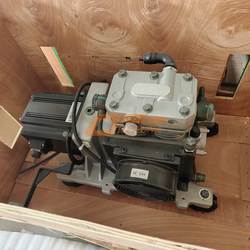 BEIBEN 8864300707 Air Compressor pulley and ports