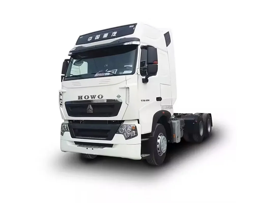 Powerful Sinotruk T7h Heavy Duty Truck on the road
