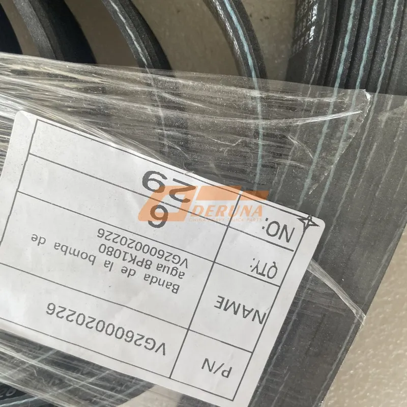 Correa de la Bomba de Agua 8Pk1080 VG2600020226