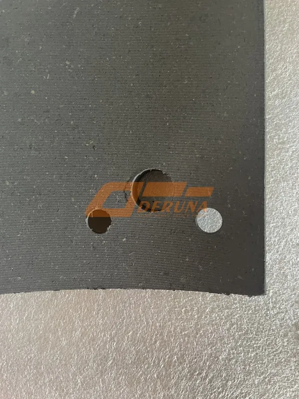 Тормозные колодки (с накладками и заклепками) WG9200340069