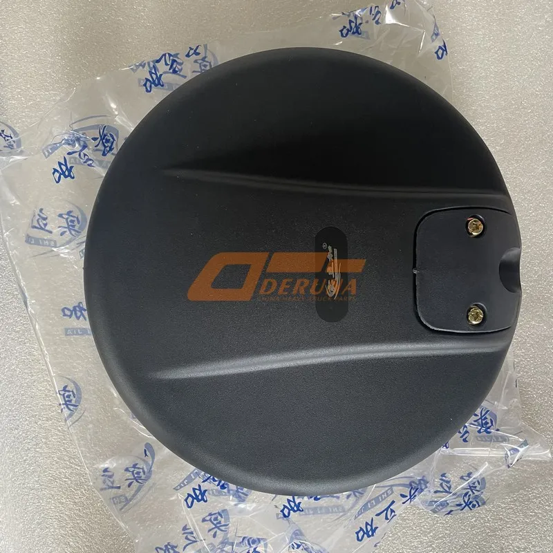 Close-up of FAW mirror head and mounting