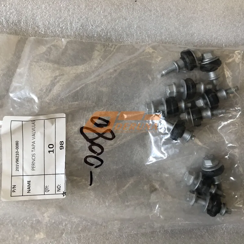 201V96210-0080 Mc 13 Valve Cover Bolts X10 Spanish