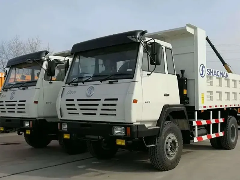 Shacman Steyr trucks in extreme off-road operation