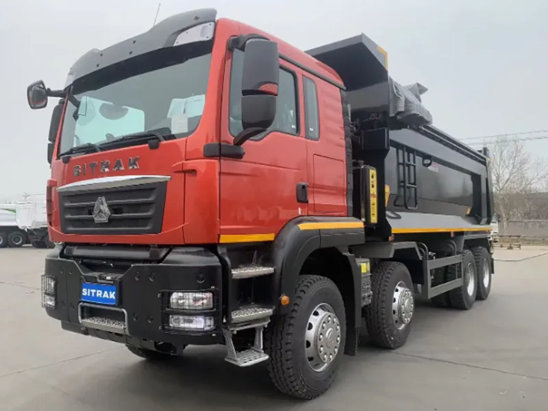 Sitrak C7H Dumper in construction and mining