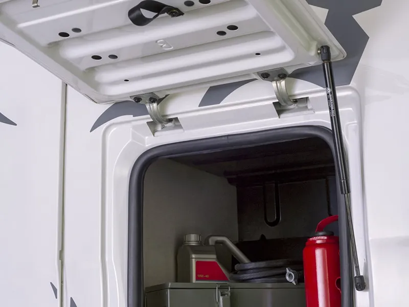 Sitrak C7H rear and chassis detail