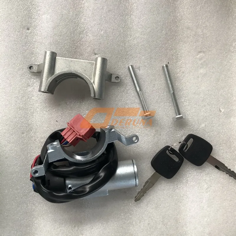 WG1642341011 Door Latch + Fuel Tank Cover + Lock Assembly Spanish