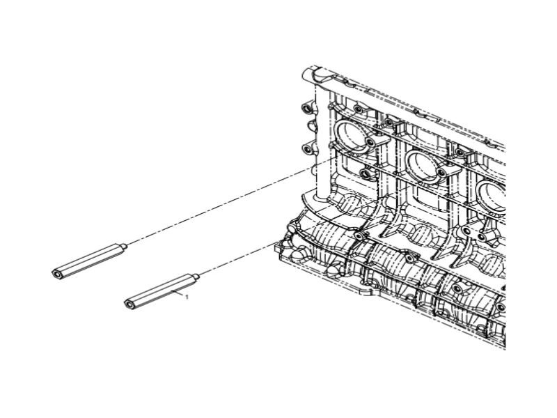 WEICHAI WP12 Body Peripheral Attachment Assembly