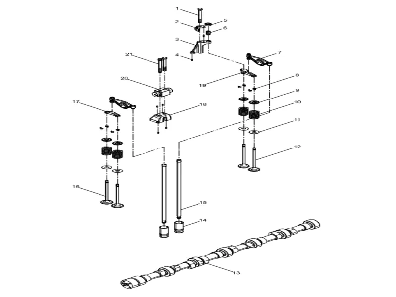 WEICHAI WP12 Valve Train Group