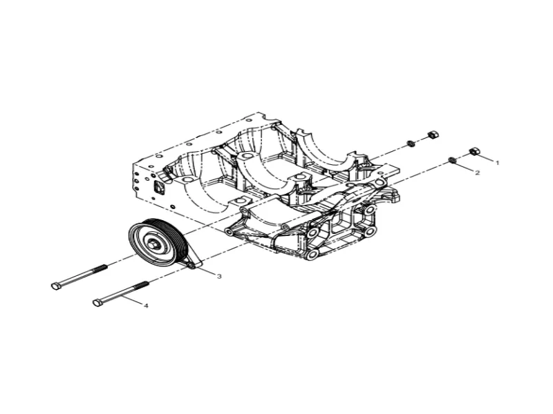 WEICHAI WP12 Air Conditionning Compressor Group