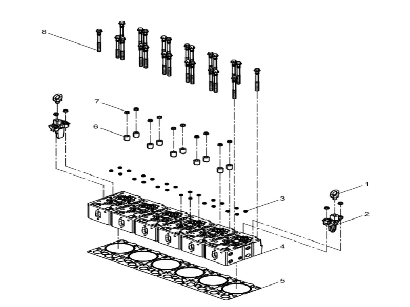 WEICHAI WP12 Cylinder Head Assembly