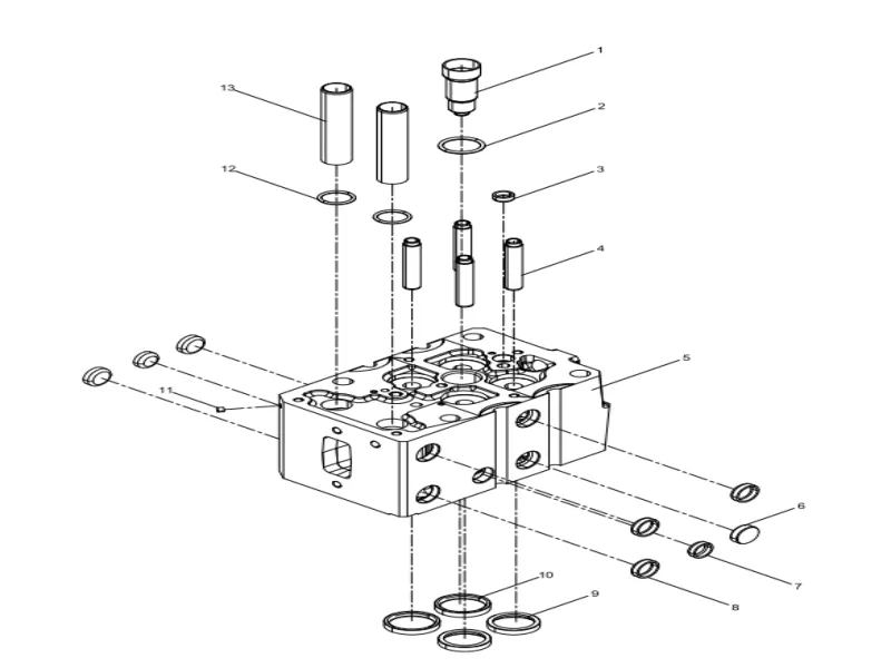 WEICHAI WP12 Cylinder Head Subassembly