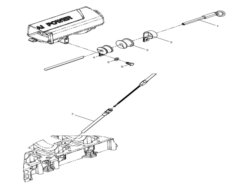 WEICHAI WP12 Dipstick Group