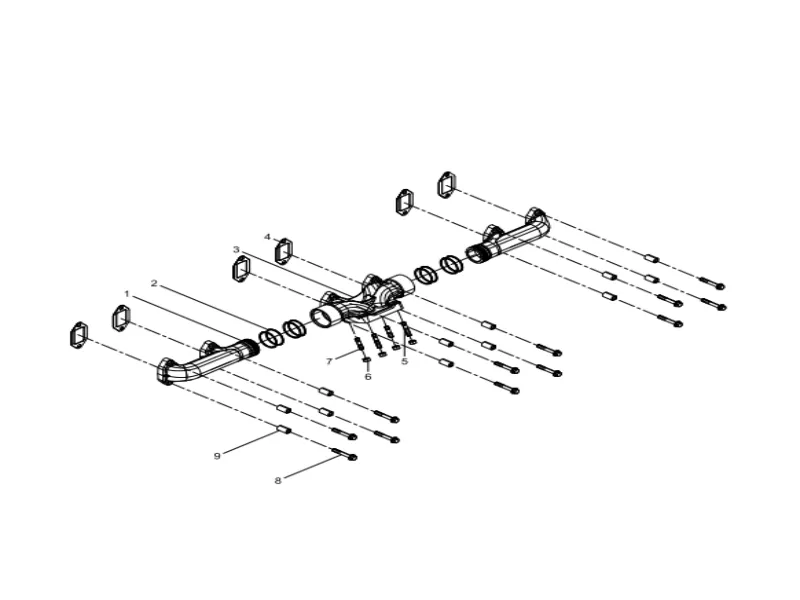 WEICHAI WP12 Exhaust Manifold Group