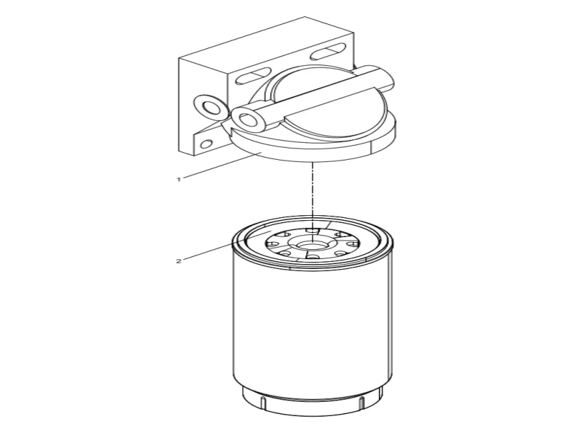 WEICHAI WP12 Fine Filter