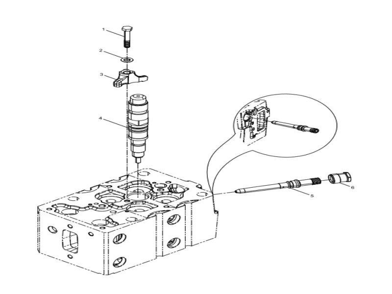 WEICHAI WP12 Injector Assembly