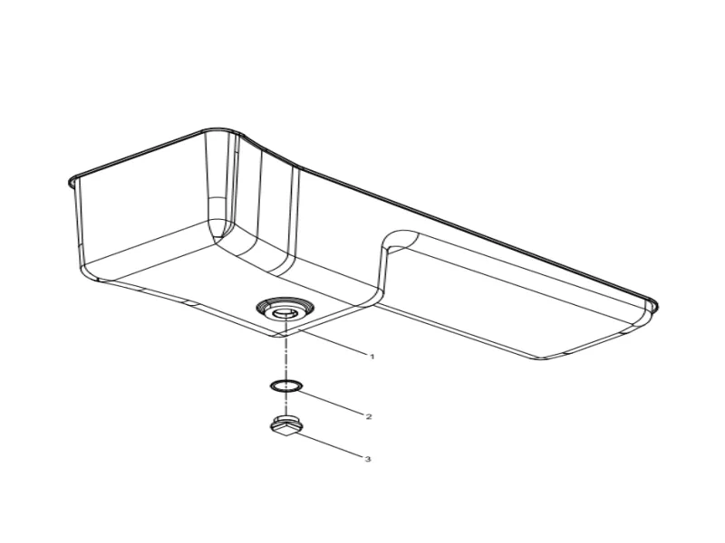 WEICHAI WP12 Oil Pan Assembly